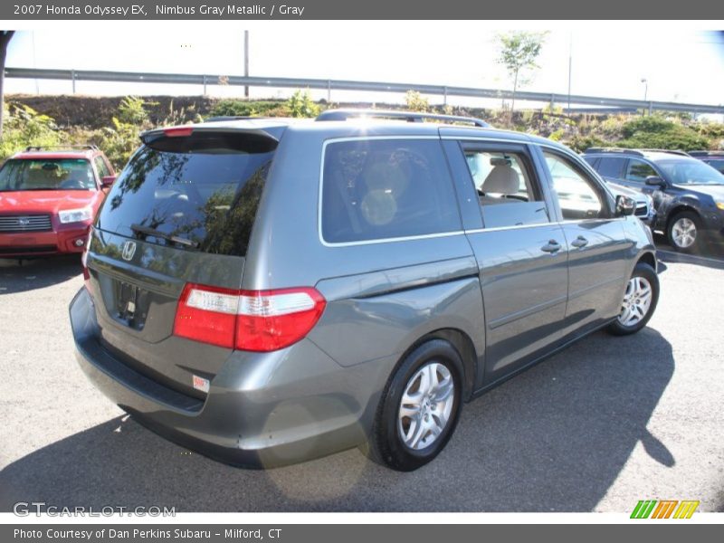 Nimbus Gray Metallic / Gray 2007 Honda Odyssey EX