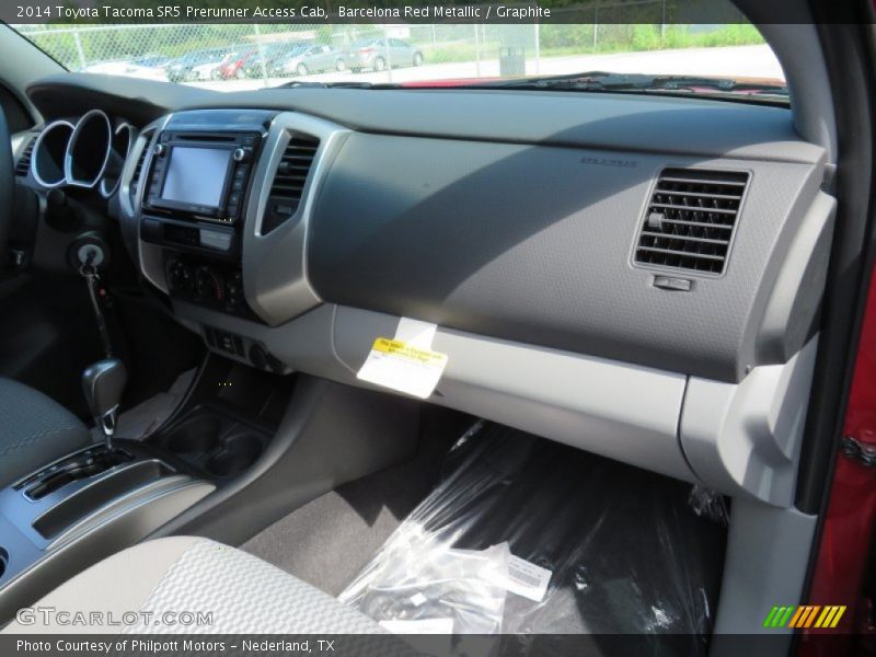 Barcelona Red Metallic / Graphite 2014 Toyota Tacoma SR5 Prerunner Access Cab