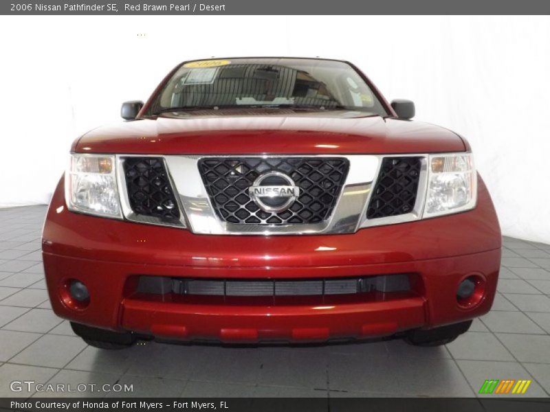 Red Brawn Pearl / Desert 2006 Nissan Pathfinder SE