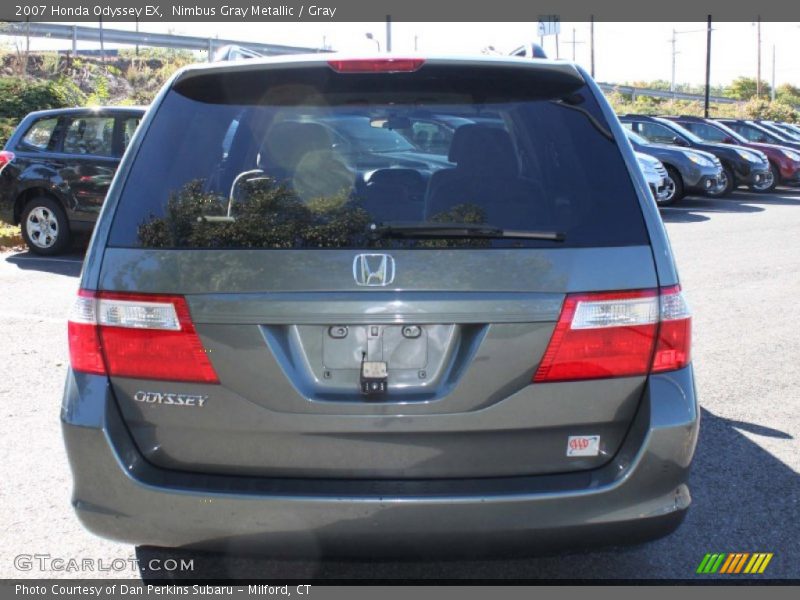 Nimbus Gray Metallic / Gray 2007 Honda Odyssey EX