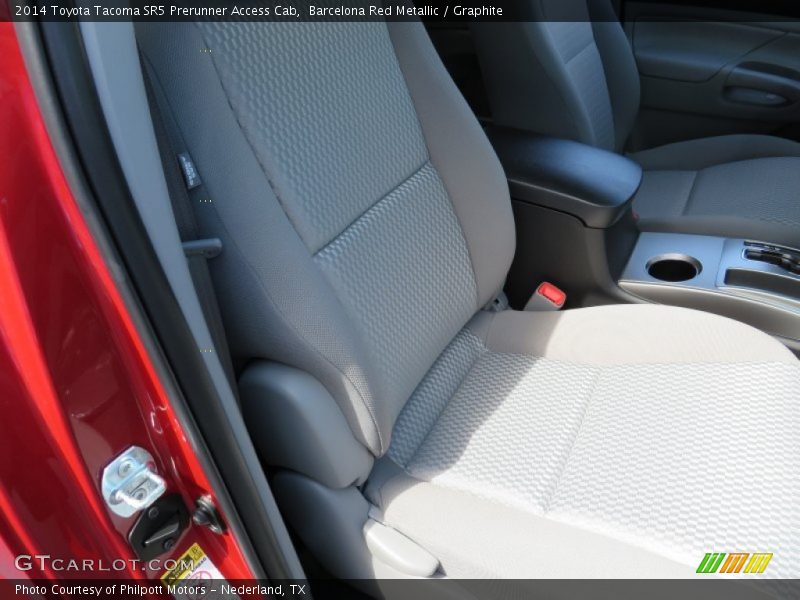 Barcelona Red Metallic / Graphite 2014 Toyota Tacoma SR5 Prerunner Access Cab