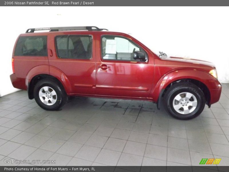 Red Brawn Pearl / Desert 2006 Nissan Pathfinder SE