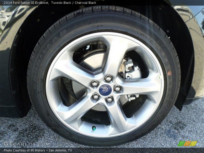 Tuxedo Black / Charcoal Black 2014 Ford Fusion SE EcoBoost