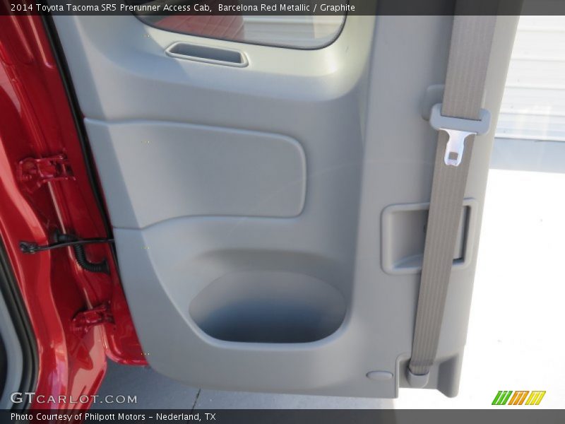Barcelona Red Metallic / Graphite 2014 Toyota Tacoma SR5 Prerunner Access Cab