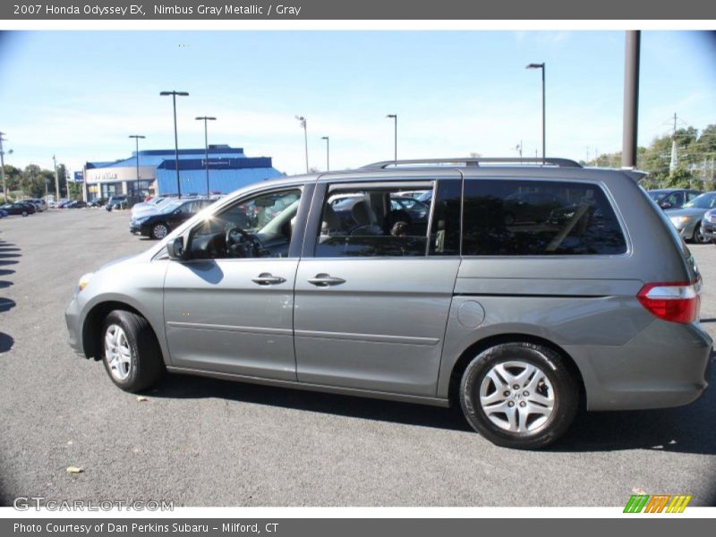 Nimbus Gray Metallic / Gray 2007 Honda Odyssey EX