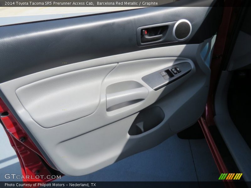 Barcelona Red Metallic / Graphite 2014 Toyota Tacoma SR5 Prerunner Access Cab