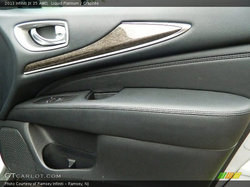 Liquid Platinum / Graphite 2013 Infiniti JX 35 AWD