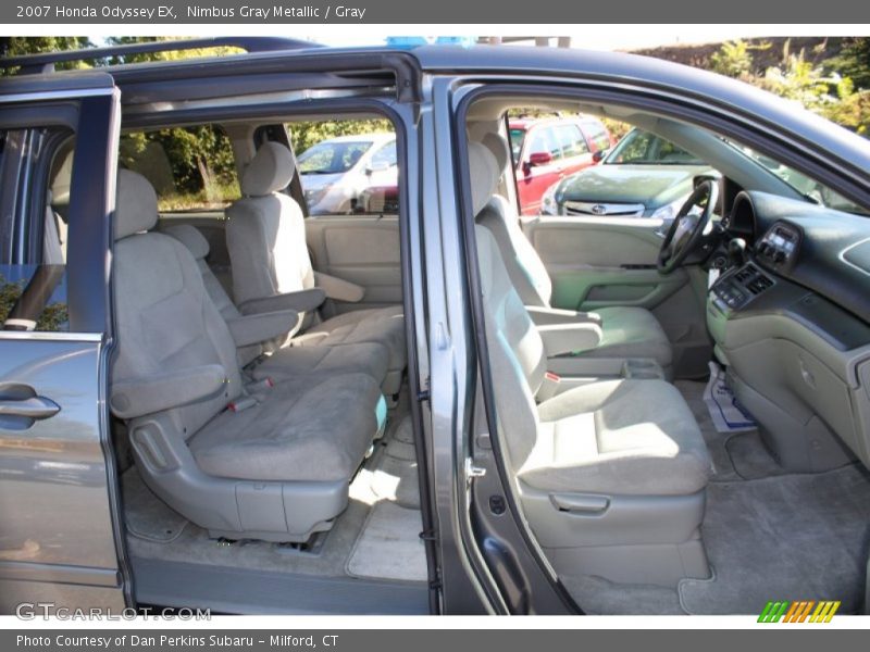 Nimbus Gray Metallic / Gray 2007 Honda Odyssey EX