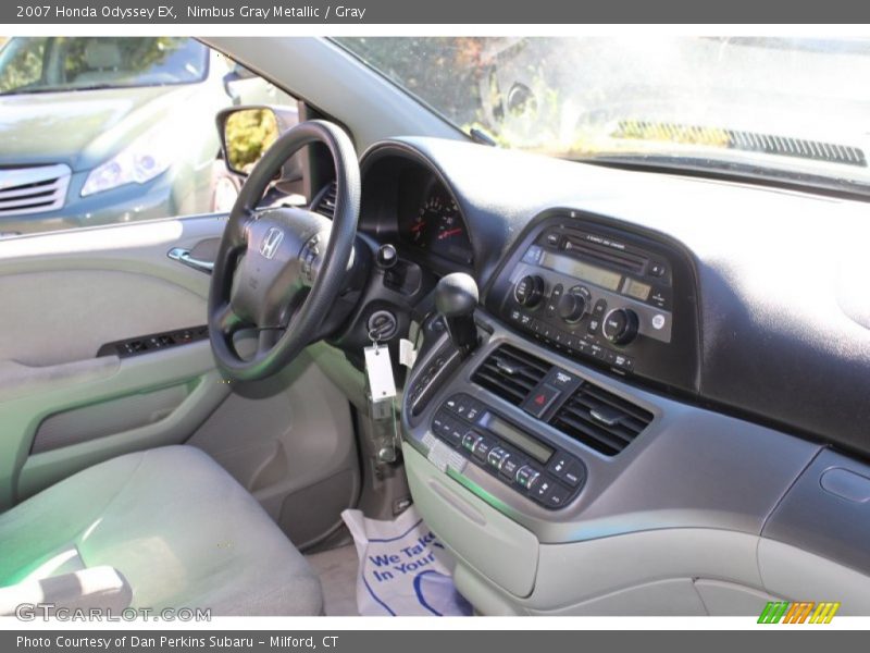 Nimbus Gray Metallic / Gray 2007 Honda Odyssey EX