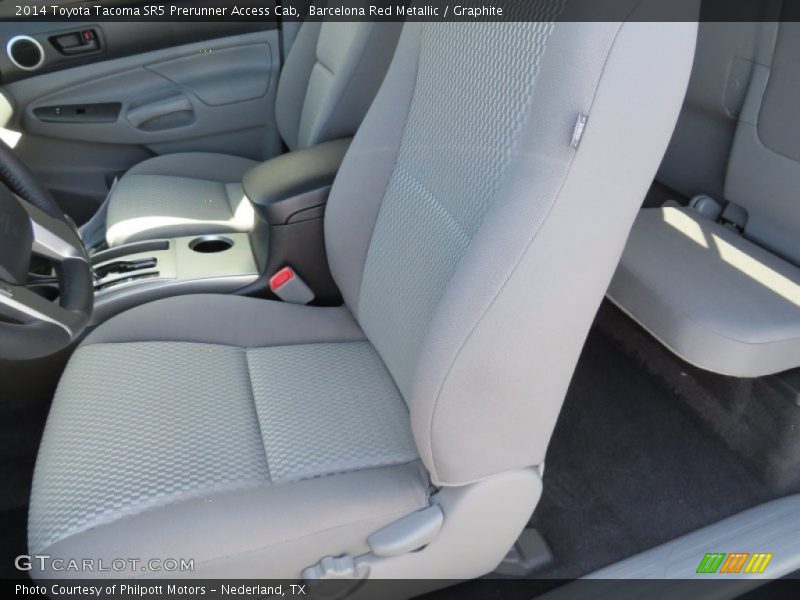 Barcelona Red Metallic / Graphite 2014 Toyota Tacoma SR5 Prerunner Access Cab
