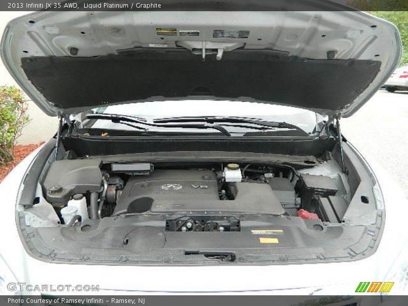 Liquid Platinum / Graphite 2013 Infiniti JX 35 AWD