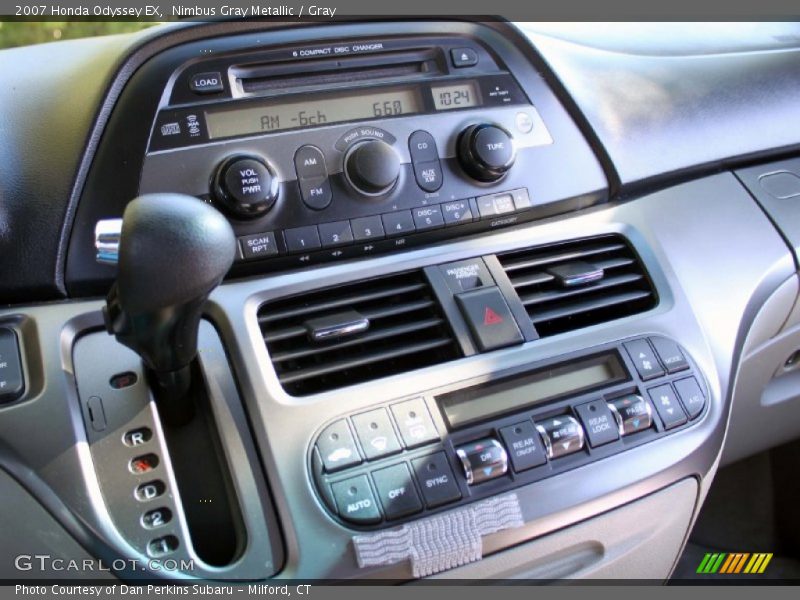 Nimbus Gray Metallic / Gray 2007 Honda Odyssey EX