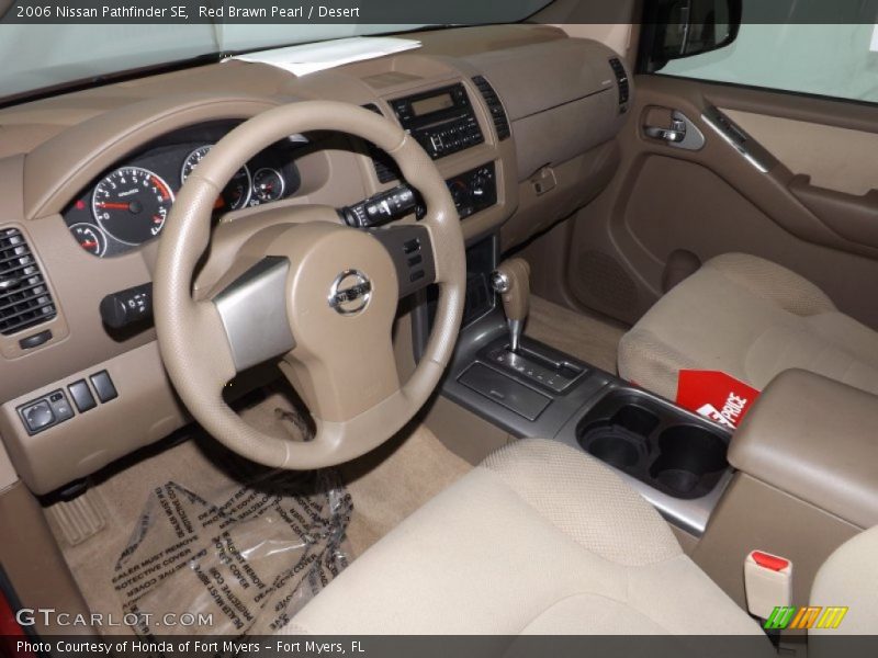 Red Brawn Pearl / Desert 2006 Nissan Pathfinder SE