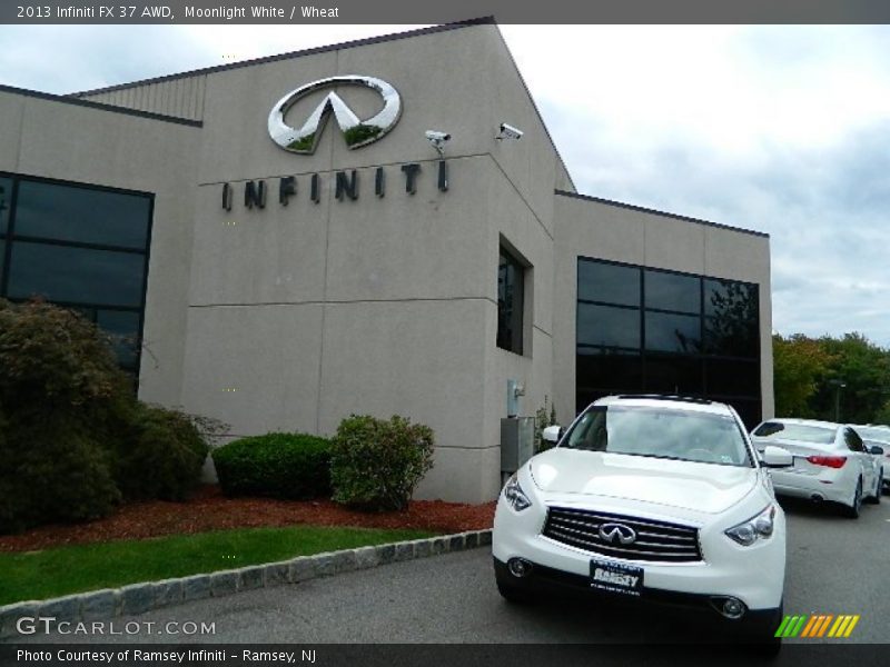 Moonlight White / Wheat 2013 Infiniti FX 37 AWD