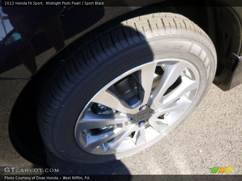 Midnight Plum Pearl / Sport Black 2013 Honda Fit Sport