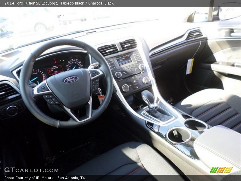 Tuxedo Black / Charcoal Black 2014 Ford Fusion SE EcoBoost