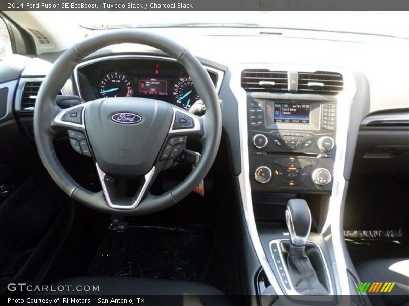 Tuxedo Black / Charcoal Black 2014 Ford Fusion SE EcoBoost