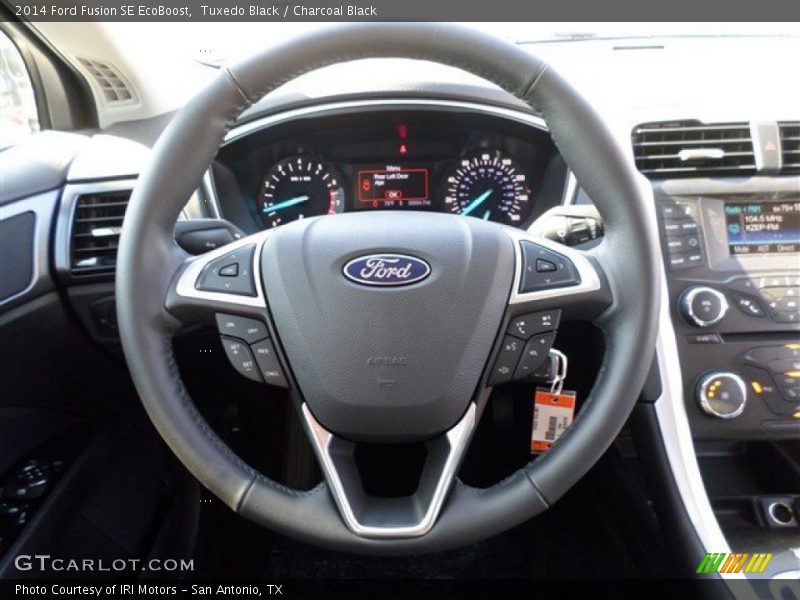 Tuxedo Black / Charcoal Black 2014 Ford Fusion SE EcoBoost