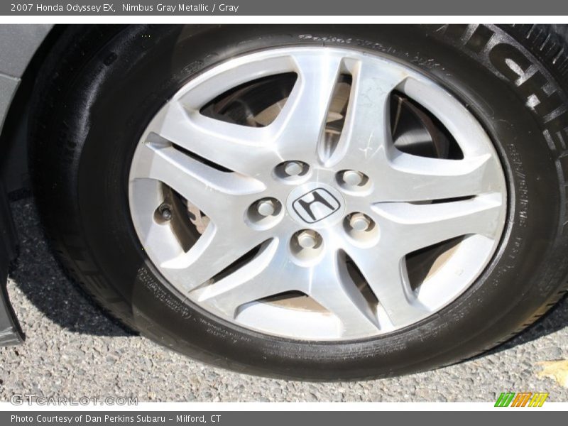 Nimbus Gray Metallic / Gray 2007 Honda Odyssey EX