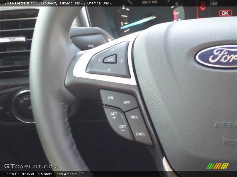 Tuxedo Black / Charcoal Black 2014 Ford Fusion SE EcoBoost