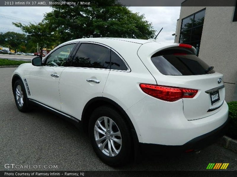 Moonlight White / Wheat 2013 Infiniti FX 37 AWD