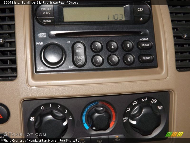 Red Brawn Pearl / Desert 2006 Nissan Pathfinder SE