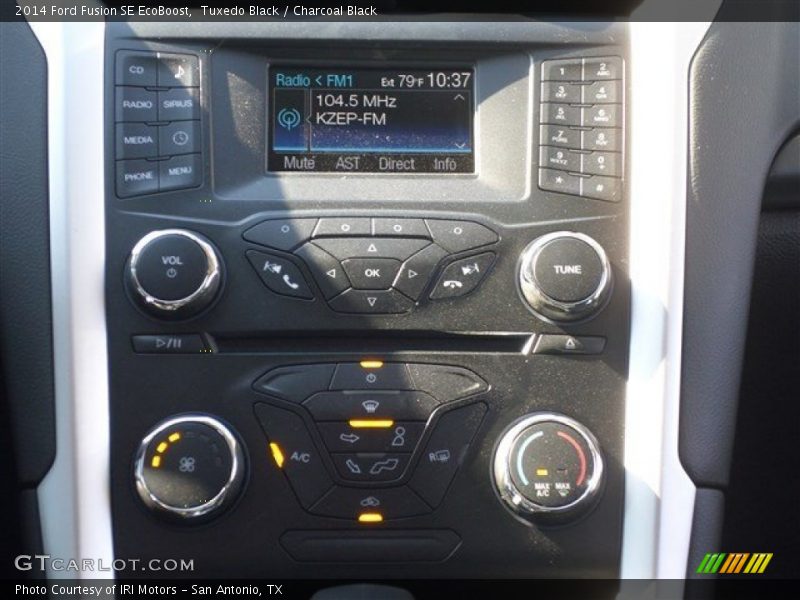 Tuxedo Black / Charcoal Black 2014 Ford Fusion SE EcoBoost