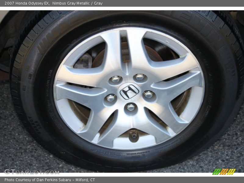 Nimbus Gray Metallic / Gray 2007 Honda Odyssey EX