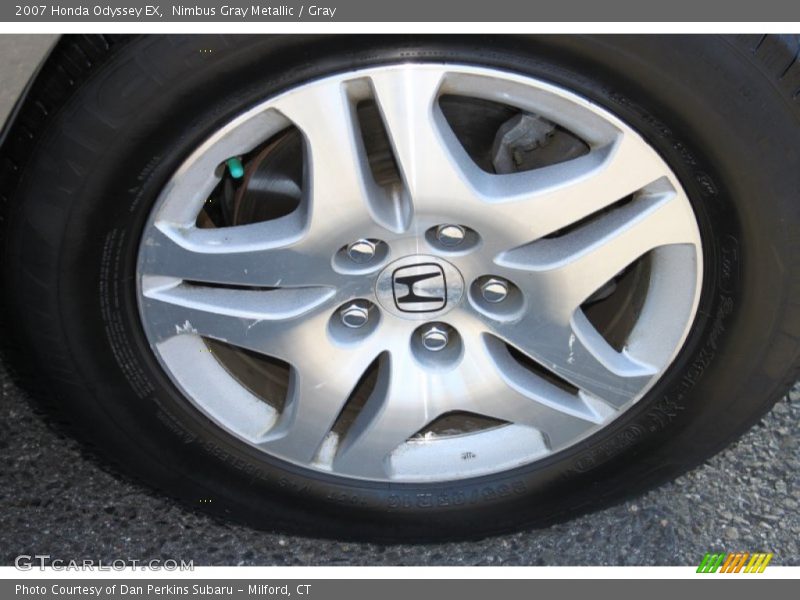 Nimbus Gray Metallic / Gray 2007 Honda Odyssey EX