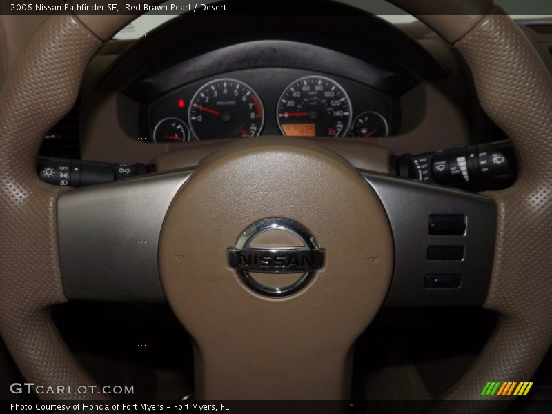 Red Brawn Pearl / Desert 2006 Nissan Pathfinder SE