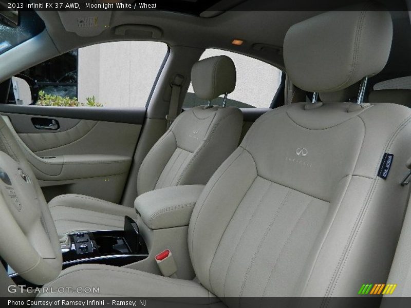 Moonlight White / Wheat 2013 Infiniti FX 37 AWD