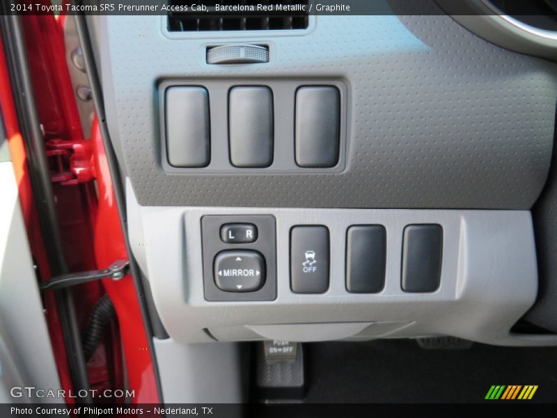 Controls of 2014 Tacoma SR5 Prerunner Access Cab