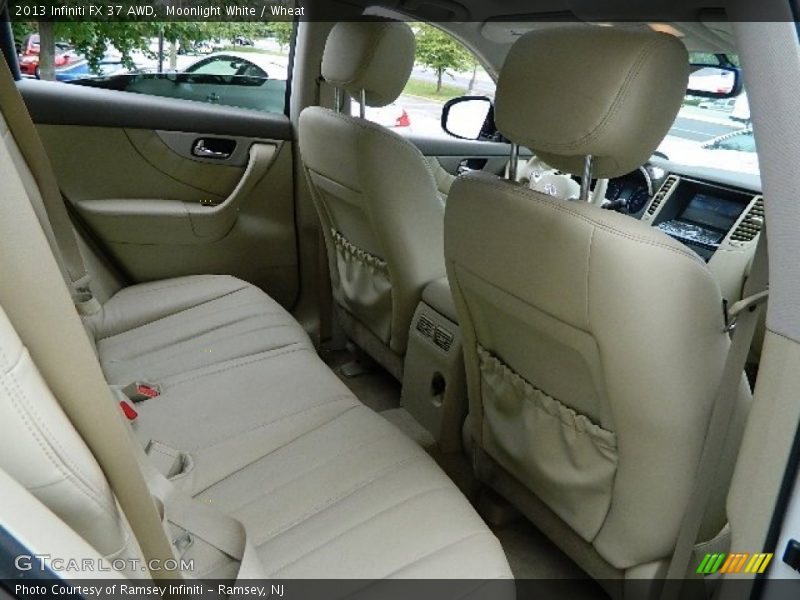 Moonlight White / Wheat 2013 Infiniti FX 37 AWD