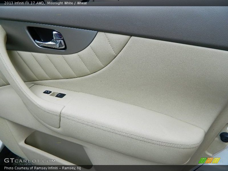 Moonlight White / Wheat 2013 Infiniti FX 37 AWD