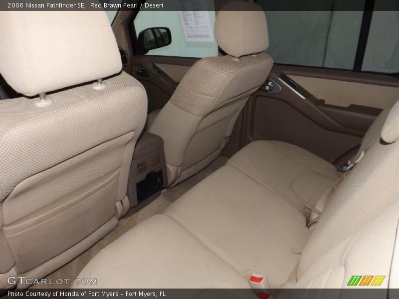 Red Brawn Pearl / Desert 2006 Nissan Pathfinder SE