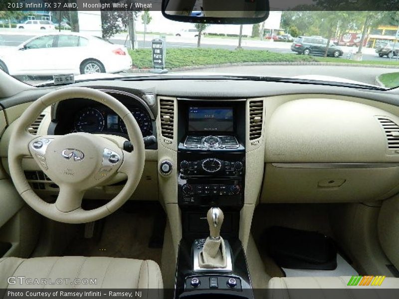 Moonlight White / Wheat 2013 Infiniti FX 37 AWD