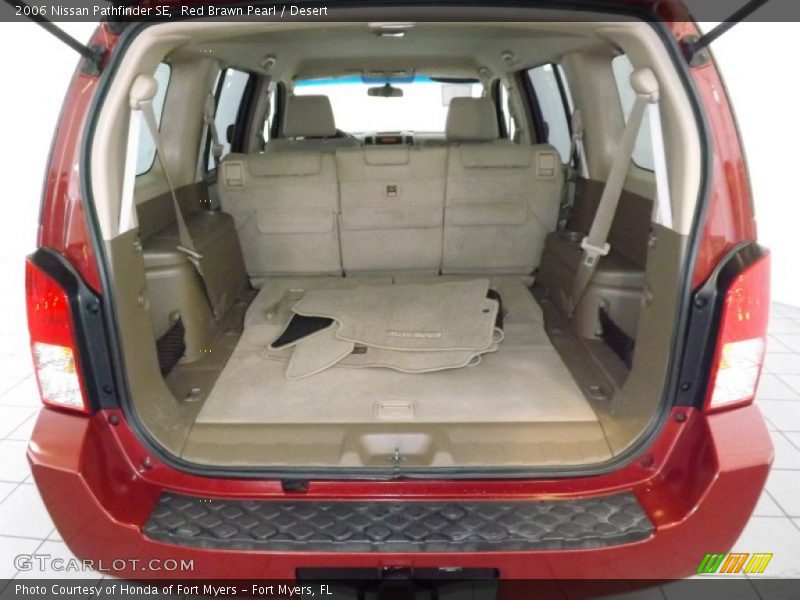 Red Brawn Pearl / Desert 2006 Nissan Pathfinder SE