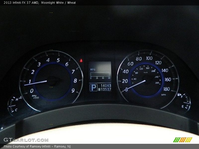 Moonlight White / Wheat 2013 Infiniti FX 37 AWD