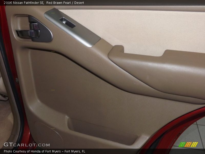 Red Brawn Pearl / Desert 2006 Nissan Pathfinder SE