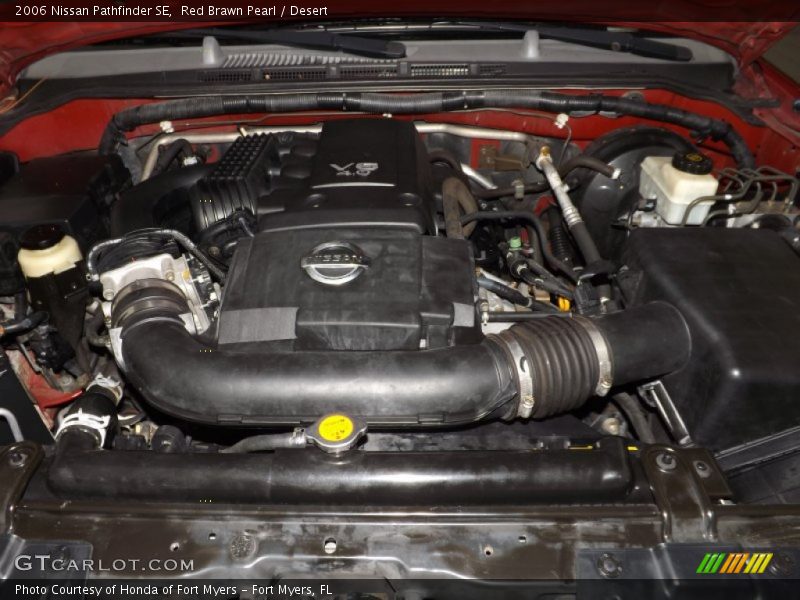Red Brawn Pearl / Desert 2006 Nissan Pathfinder SE