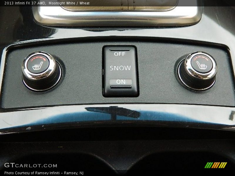Moonlight White / Wheat 2013 Infiniti FX 37 AWD
