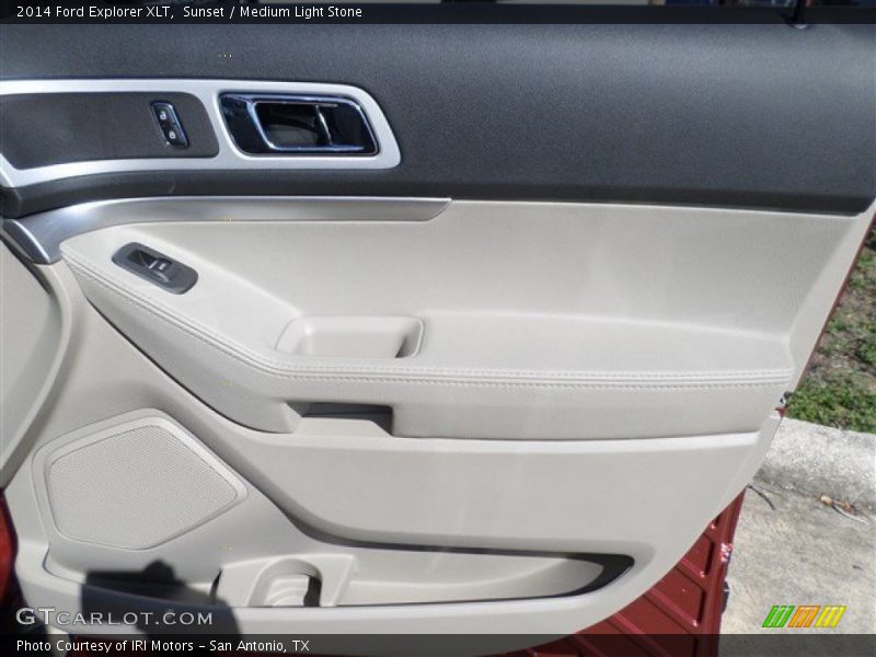 Sunset / Medium Light Stone 2014 Ford Explorer XLT