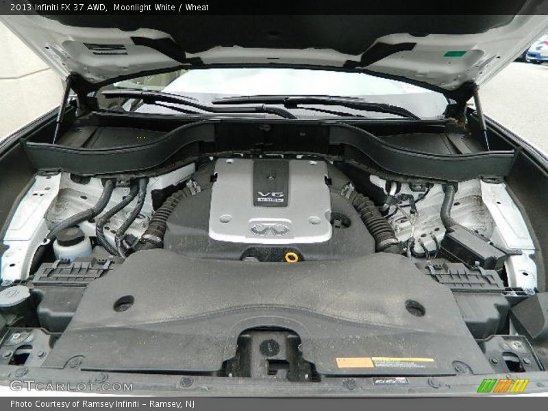 Moonlight White / Wheat 2013 Infiniti FX 37 AWD
