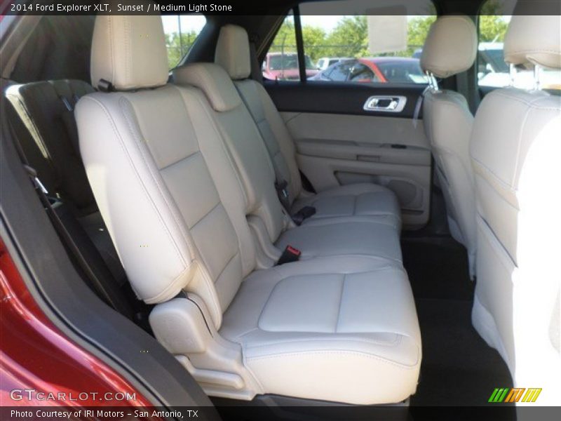 Sunset / Medium Light Stone 2014 Ford Explorer XLT