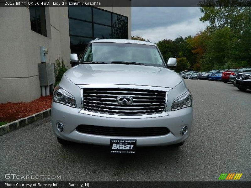 Liquid Platinum / Graphite 2013 Infiniti QX 56 4WD