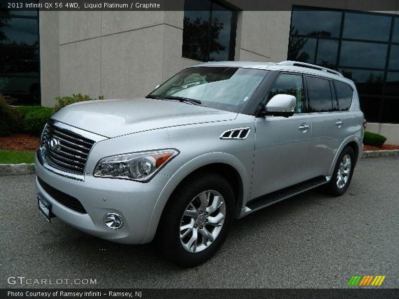 Liquid Platinum / Graphite 2013 Infiniti QX 56 4WD
