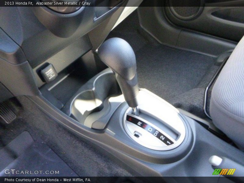 Alabaster Silver Metallic / Gray 2013 Honda Fit
