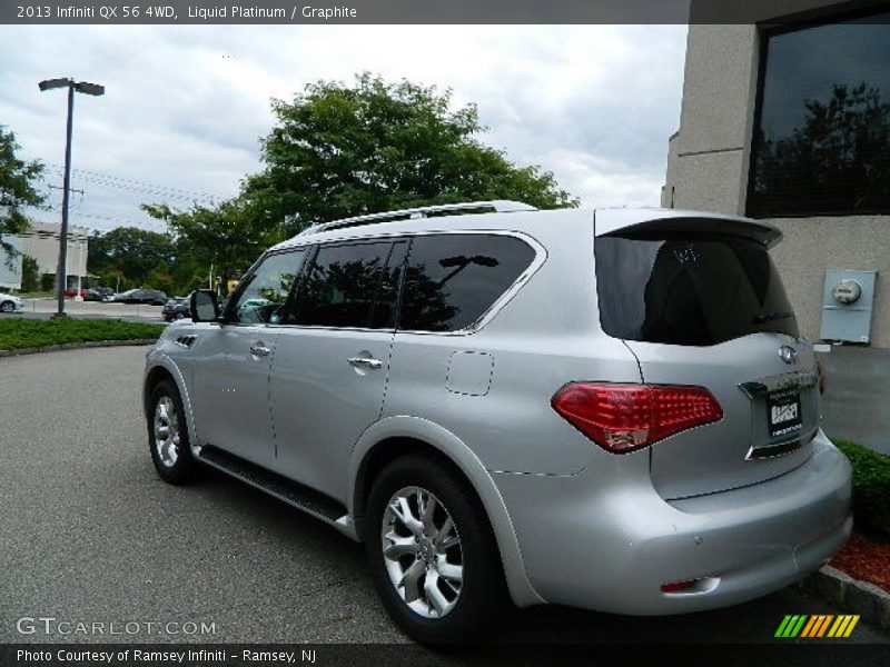 Liquid Platinum / Graphite 2013 Infiniti QX 56 4WD