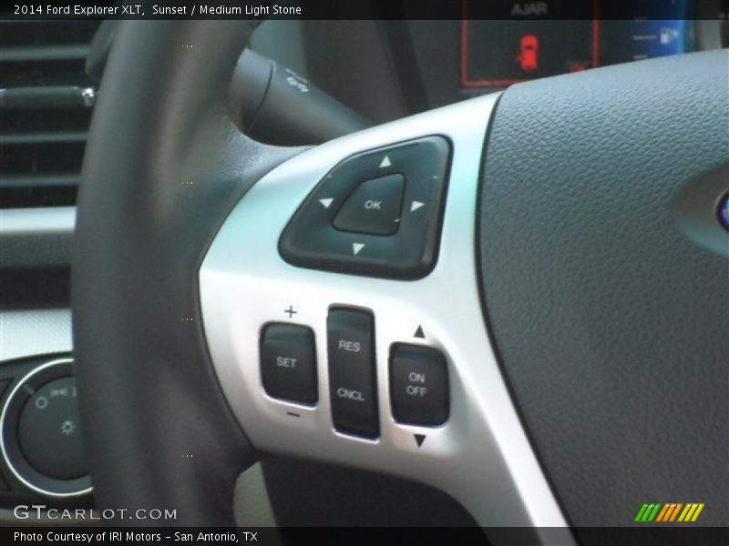 Sunset / Medium Light Stone 2014 Ford Explorer XLT