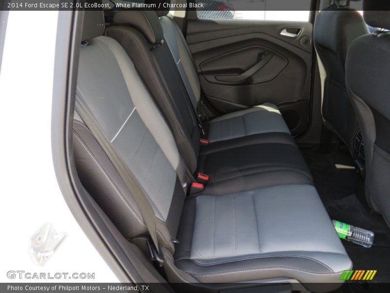 White Platinum / Charcoal Black 2014 Ford Escape SE 2.0L EcoBoost